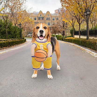 Pet Costumes Dog Basketball Player Costume Halloween Costumes For Dogs