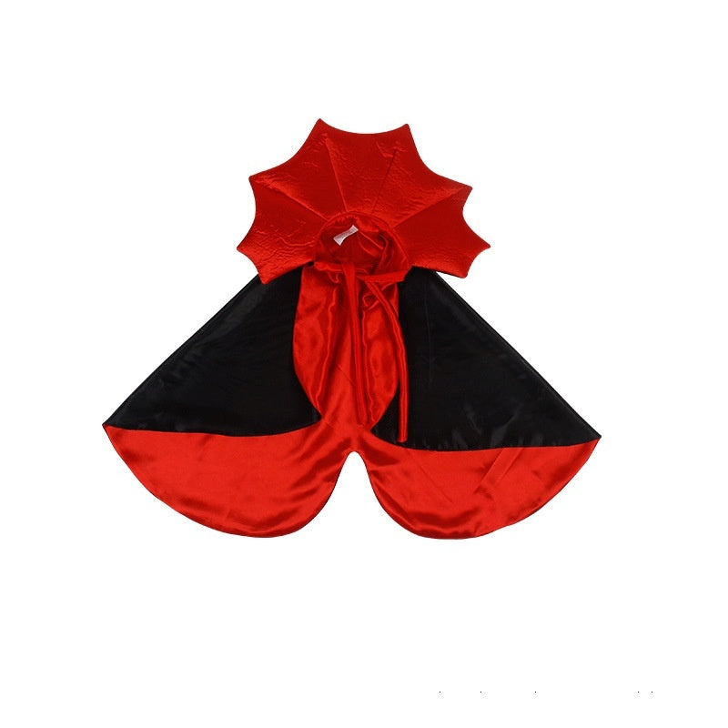 Cute Halloween Pet Costumes Cosplay Vampire Cloak For Small Dog Cat Kitten Puppy